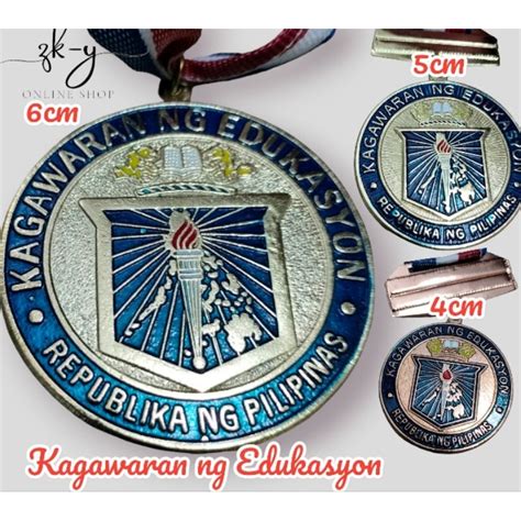 Academic Medals Award Kagawaran Ng Edukasyon Medals Gold Silver