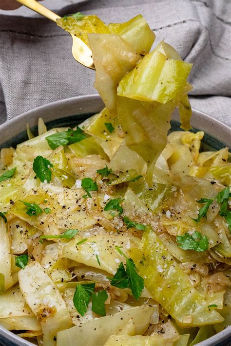 Braised Cabbage White Cabbage Recipe Flawless Food