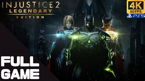 Injustice 2 Full Walkthrough Gameplay Ps5 4k 60fps No Commentary