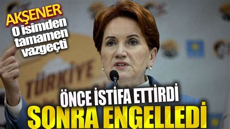 İYİ Parti lideri Meral Akşener o ismi sosyal medyadan engelledi