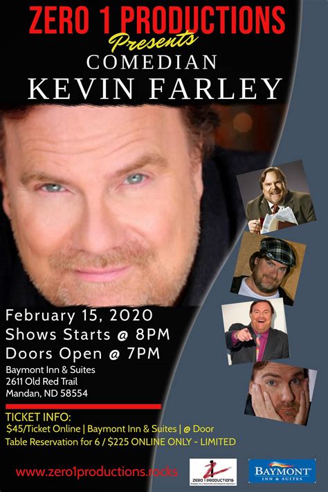 The Kevin Farley Comedy Show Tickets in Mandan, ND, United States