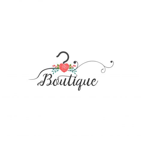 Logotipo De La Boutique Vector Premium Logo De Boutique Nombres De