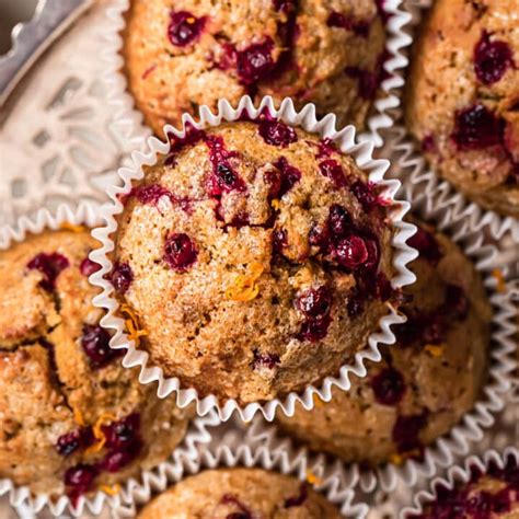 Gluten Free Orange Cranberry Muffins Our Nourishing Table