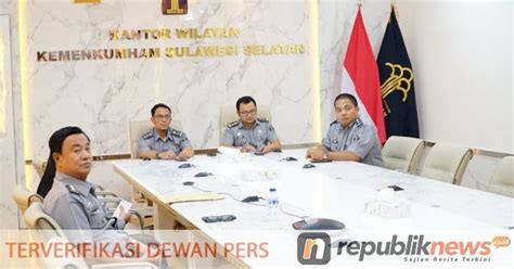 Kanwil Kemenkumham Sulsel Dukung Pelaksanaan Verifikasi Data Dukung IRH