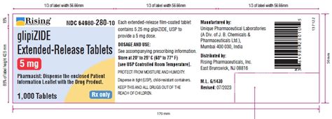 Glipizide Tablets: Package Insert / Prescribing Information