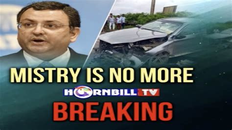 Ex Tata Group Chairman Cyrus Mistry Dies In Road Accident Youtube