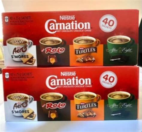 Carnation Hot Chocolate From Canada Sachet Box Lazada PH