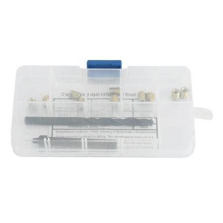 Thread Repair Kit Thread Repair Tool Thread Repair Set 12pcs M4x0.7 ...