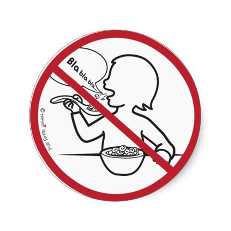 No Talking Sign Clipart - ClipArt Best