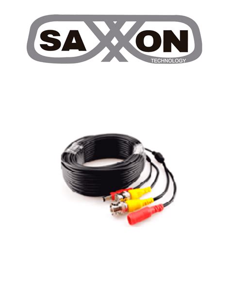 Saxxon Sxwb Cable Coaxial Armado Siam S Conector Bnc Rg