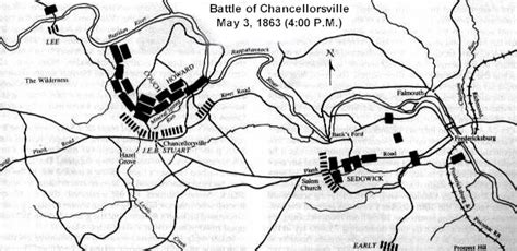 Battle of Chancellorsville Battlefield Maps