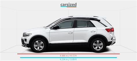 Dimensions Volkswagen T Roc 2017 2021 Vs Volkswagen Tiguan 2016 2020