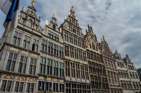 Premium Photo The Grote Markt Great Market Square Of Antwerp Belgium