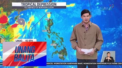 Isang Panibagong Bagyo Namamataan Sa Labas Ng Par Weather Update