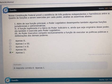 Simulado Historia da Justiça do Brasil Didática da História do Brasil