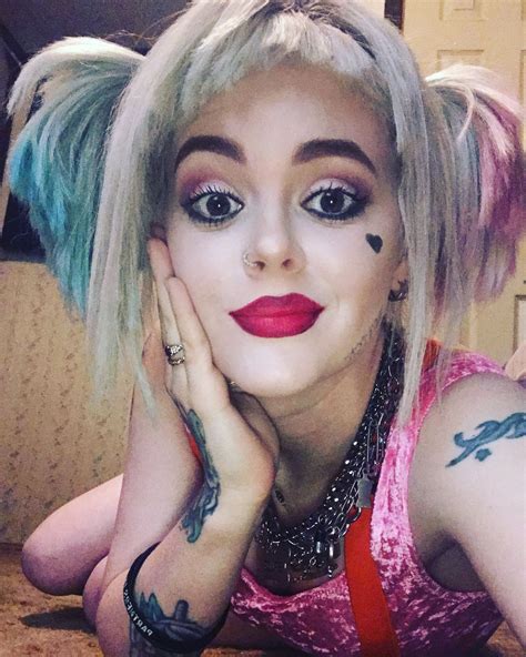 Harley Quinn Cosplay Harley Quinn Cosplay Halloween Face Makeup Face Makeup