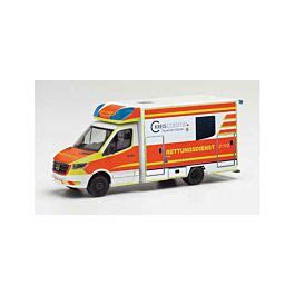 Herpa Mercedes Benz Sprinter Box Body Ambulance Assembled Kreis