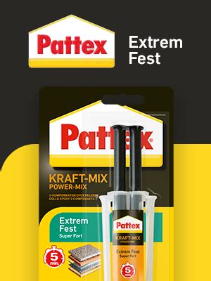 Pattex Kraft Mix Extrem Fest Extrem Starker Epoxidharz Kleber Mit