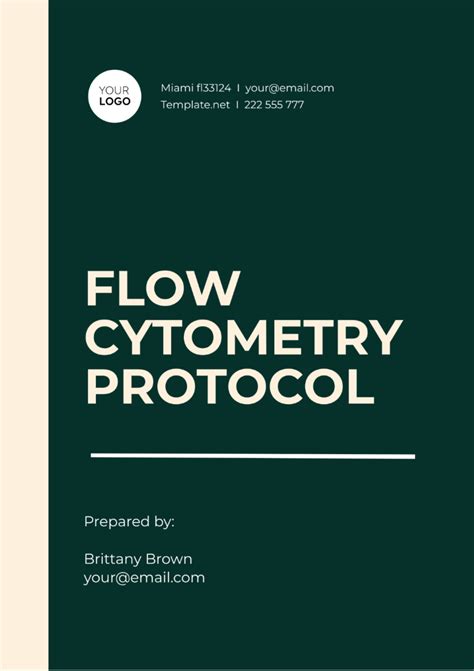 Free Flow Cytometry Protocol Template - Edit Online & Download ...