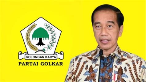 Ridwan Hisjam Jokowi Telah Gabung Partai Golkar Sejak Tahun