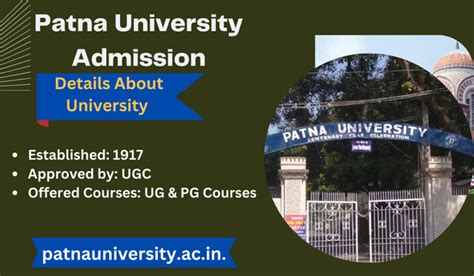 Patna University Admission 2024 25 Open Last Date Application Form