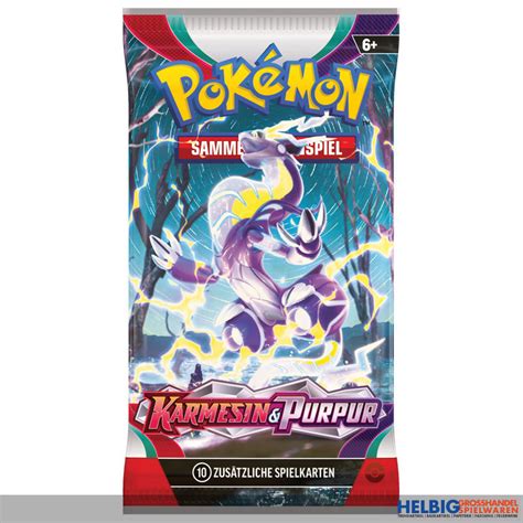 Pokemon Karmesin Purpur KP01 Karmesin Purpur Booster 36er Display