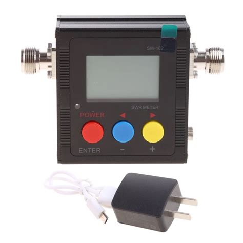 SURECOM SW102 Vswr Frequency Counter Power Meter ADAPTOR