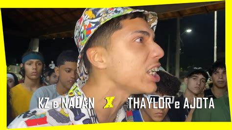 KZ e NAUAN x THAYLOR e AJOTA 1 FASE 42ª BDPIRA YouTube