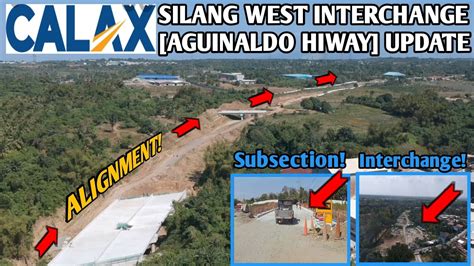 Calax Silang West Interchange Aguinaldo Hiway Update Subsection