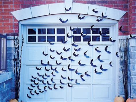 An Easy Diy Halloween Decoration For Your Garage Door Not Really On