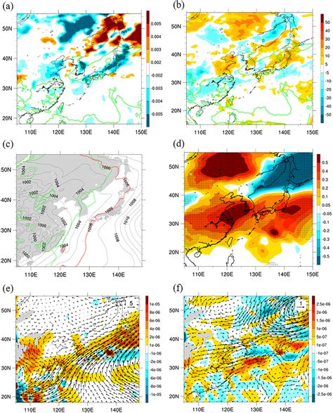 The Spatial Distribution Of Differences For A The Verticallyaveraged