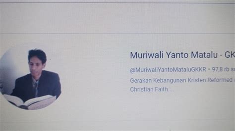 Respon Untuk Pdt Muriwali Yanto Matalu Youtube