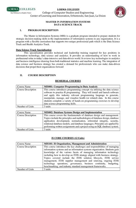 Salary Outlook for Master of Science in MIS Graduates 29