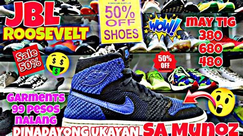 DINADAYONG UKAYAN SA MUNOZ ROOSEVELT NAKA SALE NA SILA 50 OFF SHOES