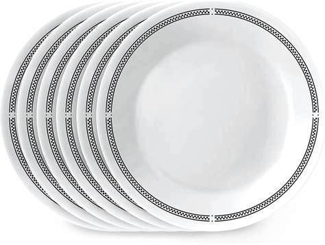 Corelle 18 teiliges Geschirr Set Service für 6 leichtes rundes