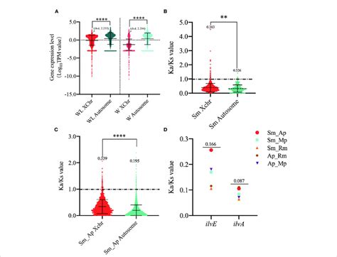 Analysis Of Gene Expression Levels And Selection Pressure On Different