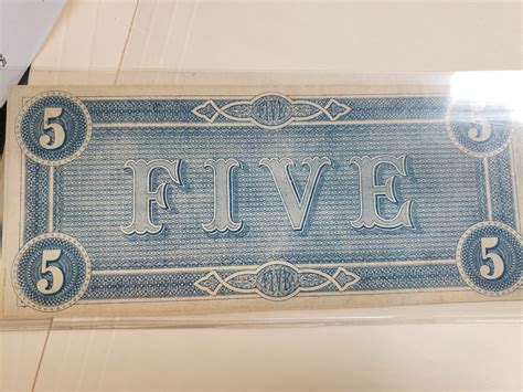 Confederate Money Value 1