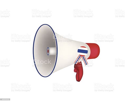 Loudspeaker Or Megaphone On White Background Stock Illustration Download Image Now