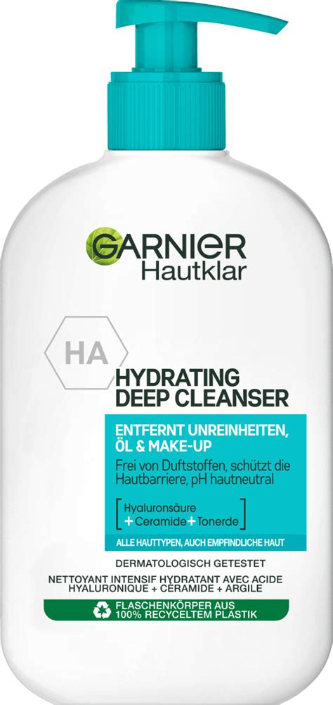 GARNIER Hautklar Hydrating Deep Cleanser 250 Ml Dm At