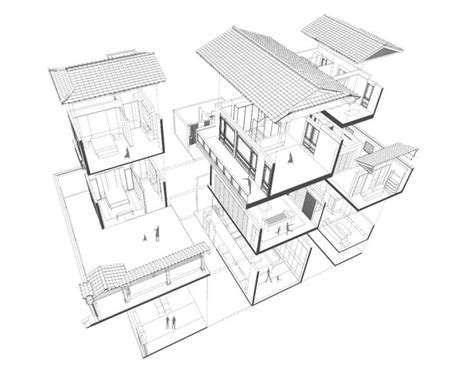 首发IDM设计江南合院别墅该有的气质 House layouts Layout Modern house