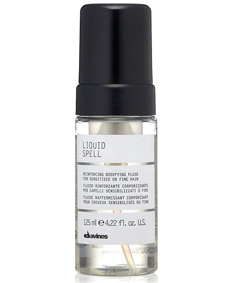 Davines Tratament Fluid Pentru Par Fin Si Deteriorat Liquid Spell 125ml