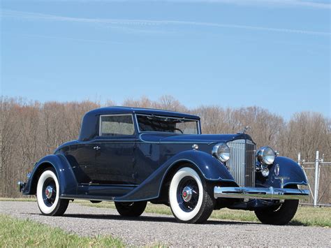 1934 Packard Eight 24 Passenger Coupe Auburn Spring 2019 Rm Sothebys