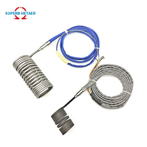 Hot Runner Coil Nozzle Heater For Plastic Injection Moulding Machine Open Coil Heating Element