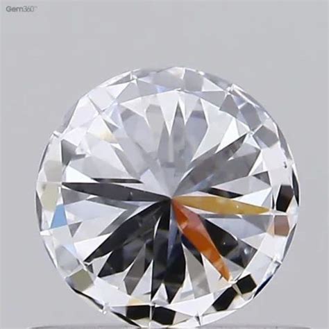 0 54 Ct Lab Grown Diamond Round Brilliant Cut IGI Certified D Color VS1