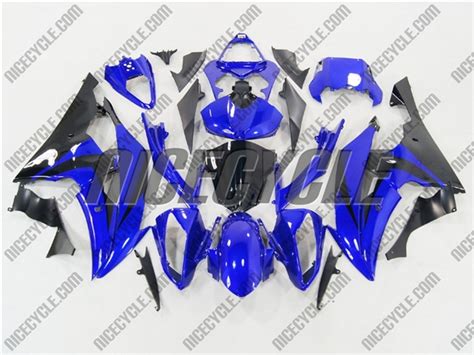 Motorcycle Fairings Kit - Blue/Black Yamaha YZF-R6 2008-2016 Fairing Kit