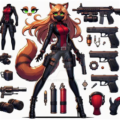 ADOPT : Spy Fox (C2) by KiynL on DeviantArt