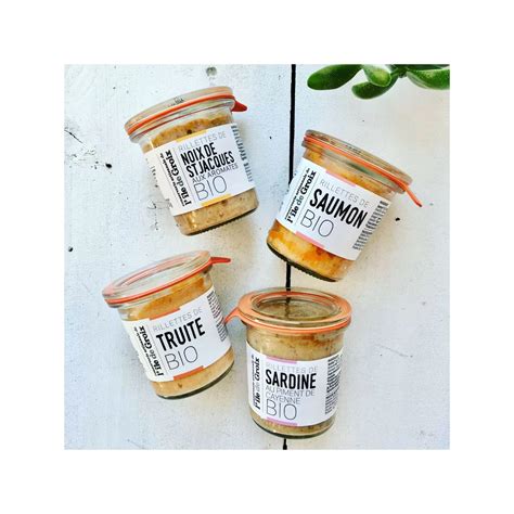 Rillettes de Saumon BIO Cuisiné avec du saumon fumé