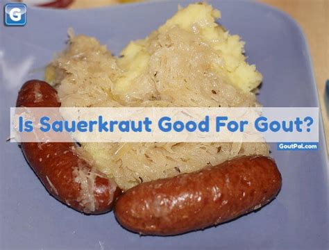 Sauerkraut And Gout Goutpal Gout Help