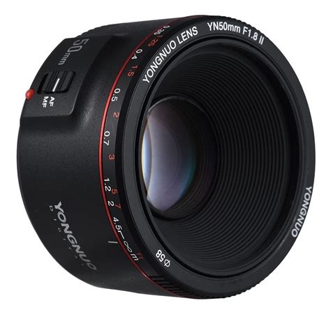 Lente Yongnuo 50mm F 1 8ii Para Canon Nueva Version 2018 Envío gratis