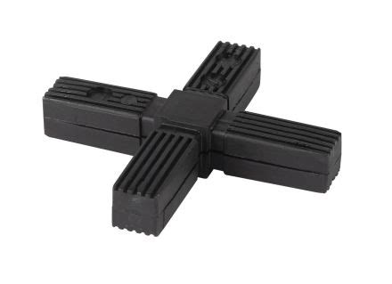 Multi Way Plastic Tube Connectors For Straight Square Connectors